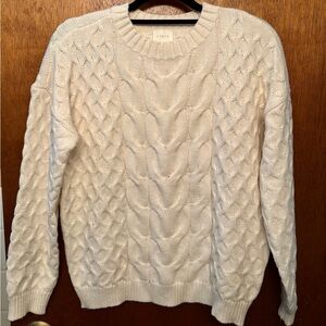 Women’s cream sweater